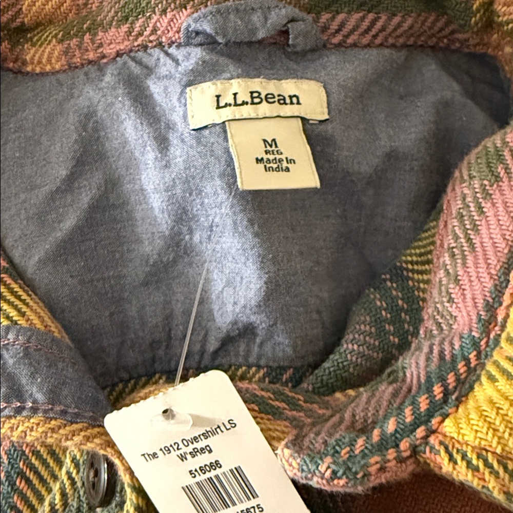 Women’s Plaid Shirt LL Bean - Picture 4 of 5